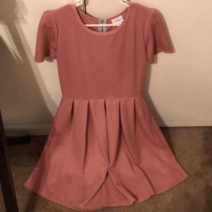 LuLaRoe Dress in Dusty Mauve